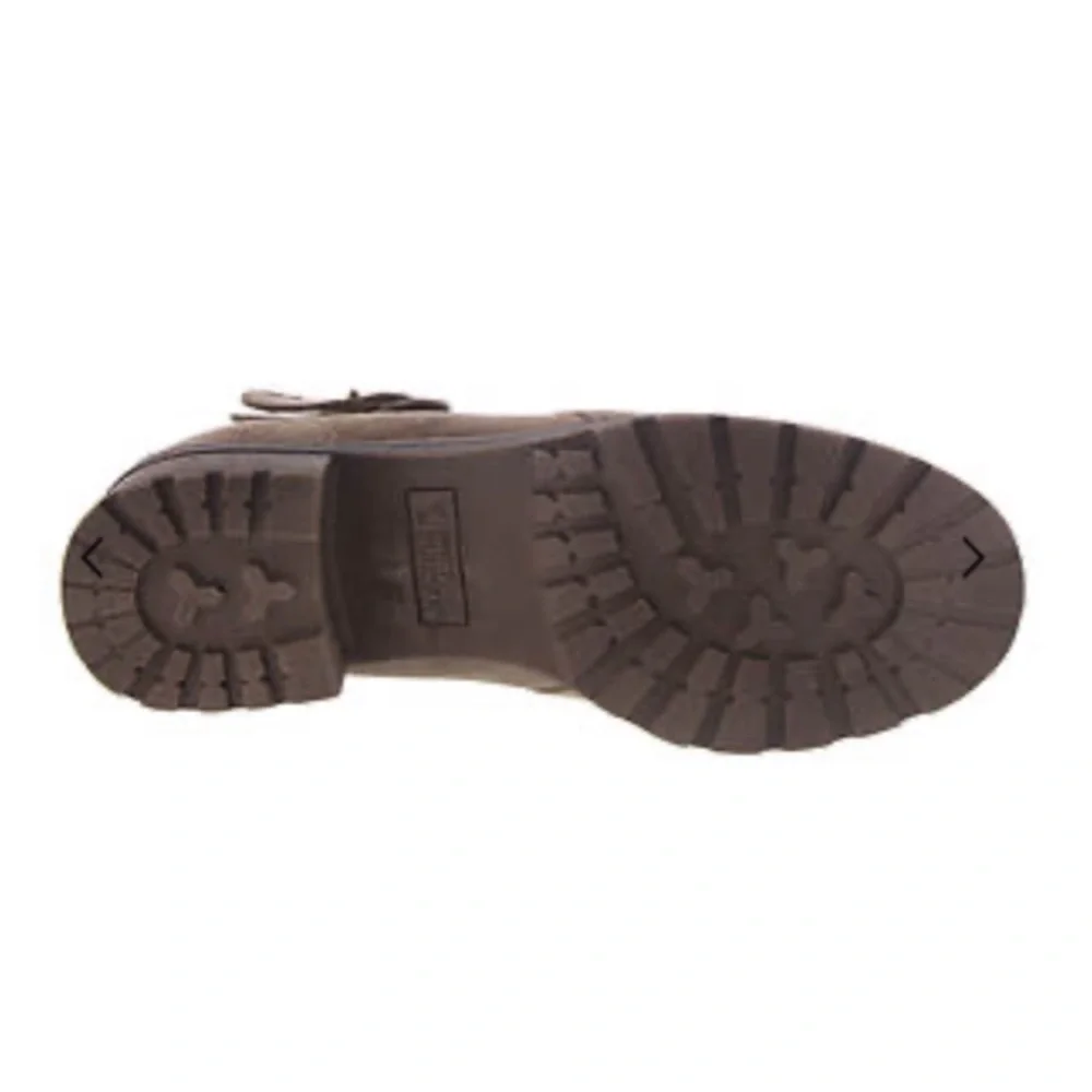 White Mountain Chasity Taupe Suede Boots - Picture 6 of 10